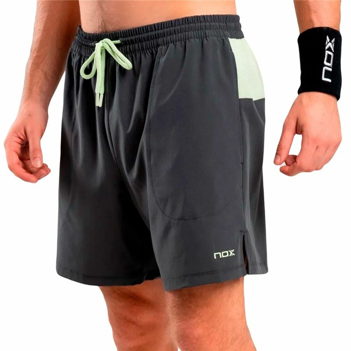 Sportshorts för män Nox Pro Charcoal Gris Mörkgrå