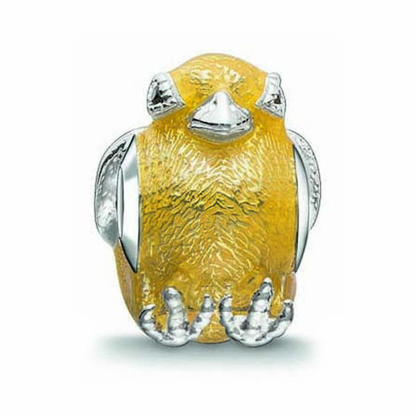 Dampärlor Thomas Sabo K0198-041-4 Gyllene Silvrig (1,3 cm)