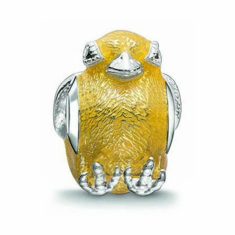 Dampärlor Thomas Sabo K0198-041-4 Gyllene Silvrig (1,3 cm) - 3