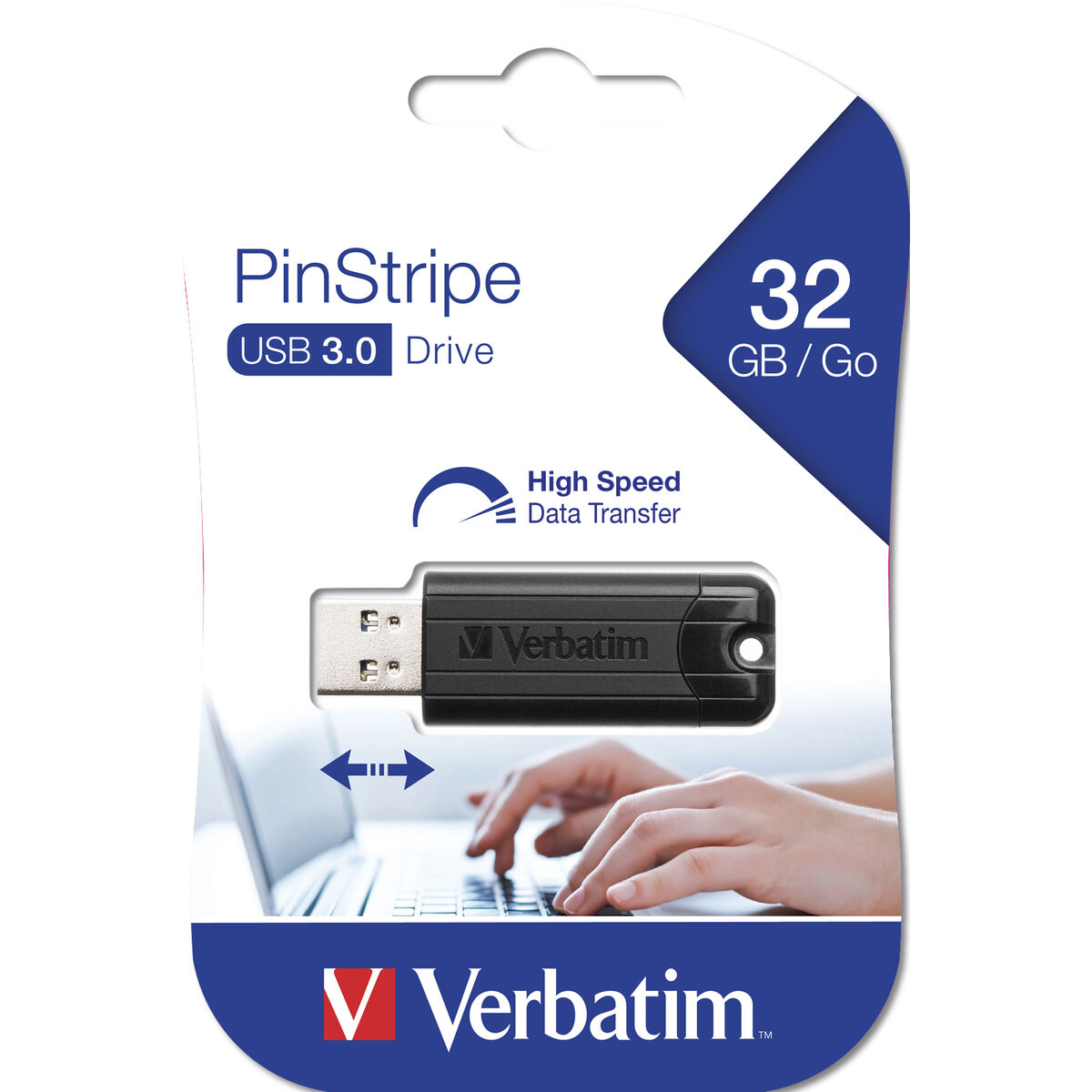 USB-minne Verbatim 49317 Svart 32 GB (1 antal) - 5