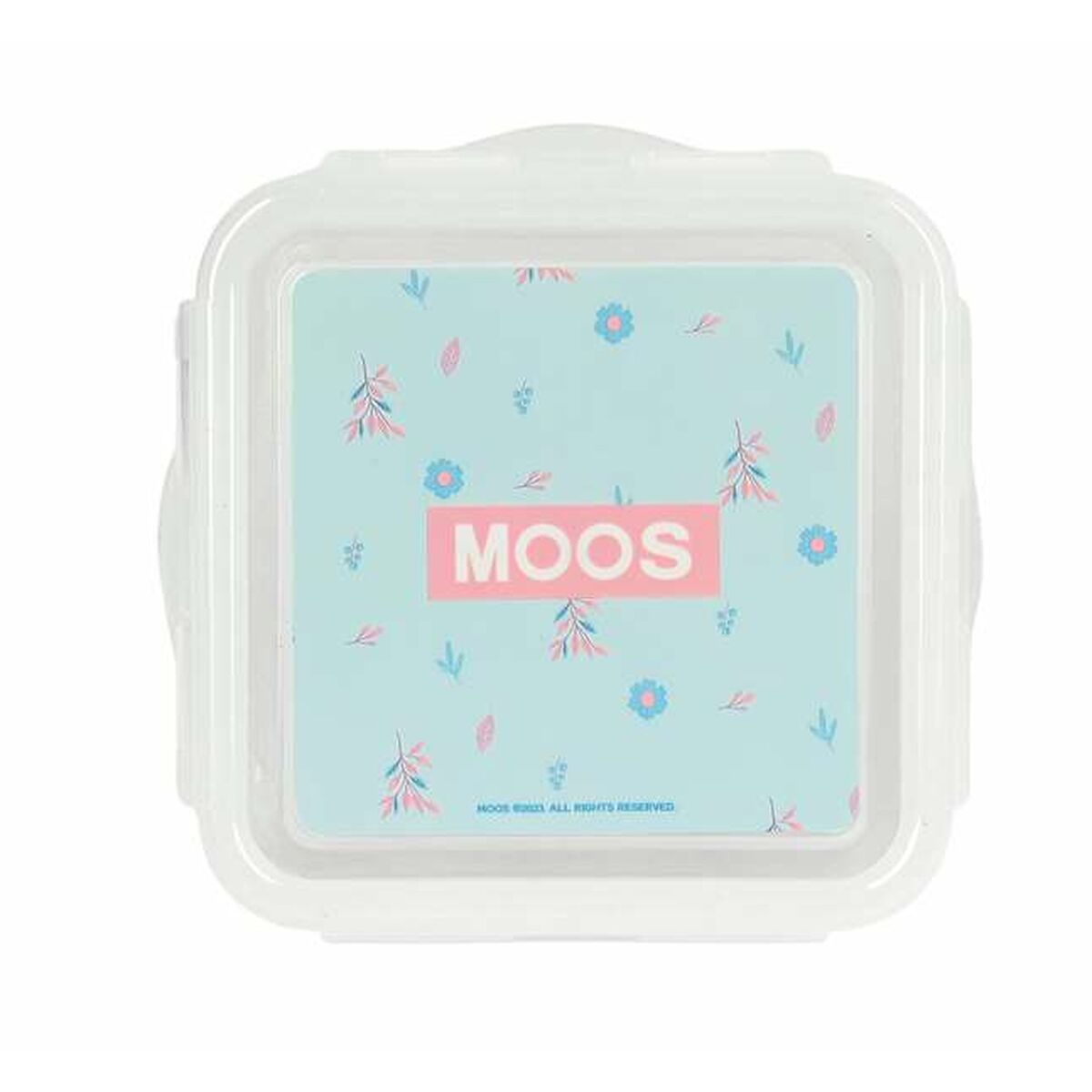 Lunchlåda Moos Garden Turkos 13 x 7,5 x 13 cm - 2