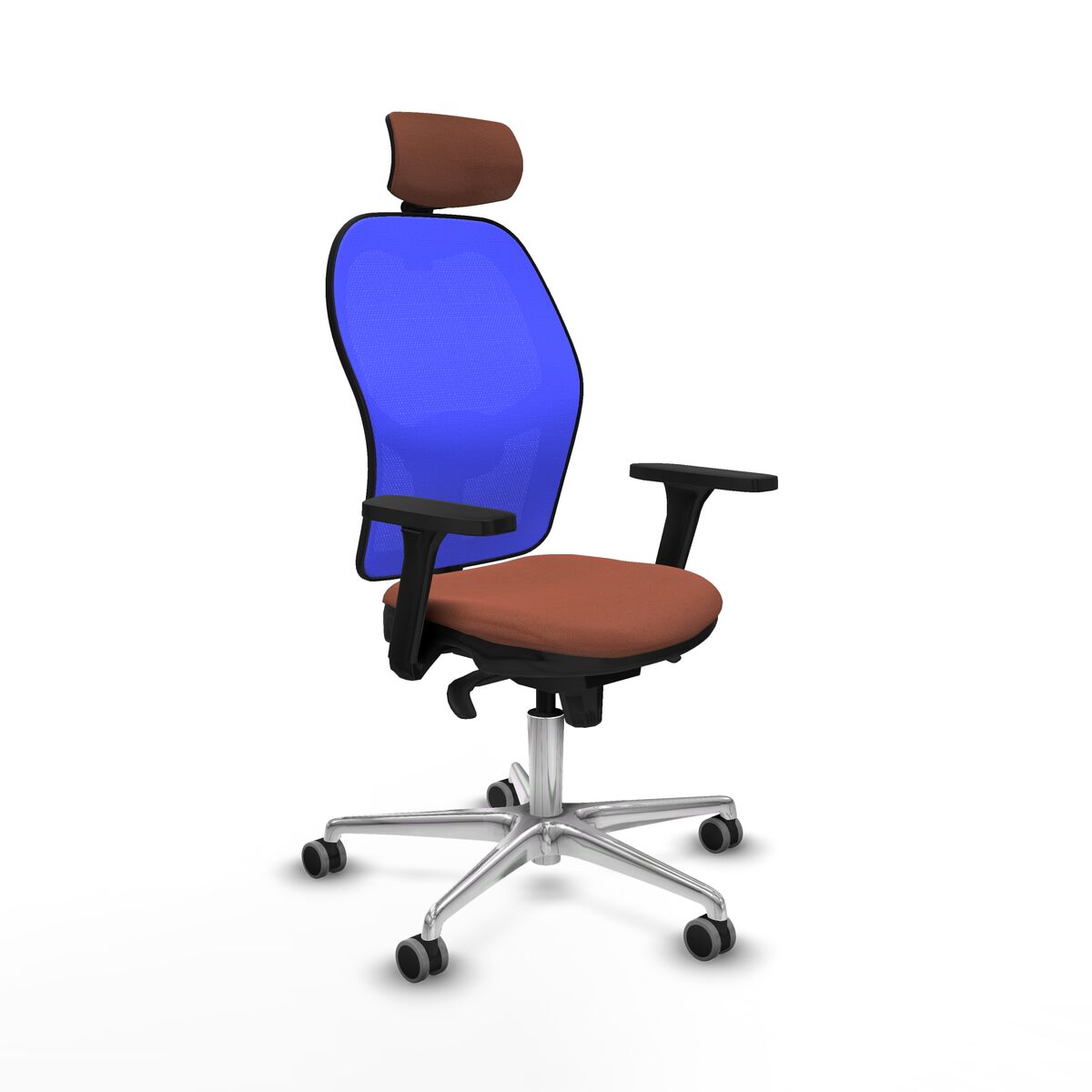 Kontorsstol Piqueras y Crespo 3D086G2 Blå Brun