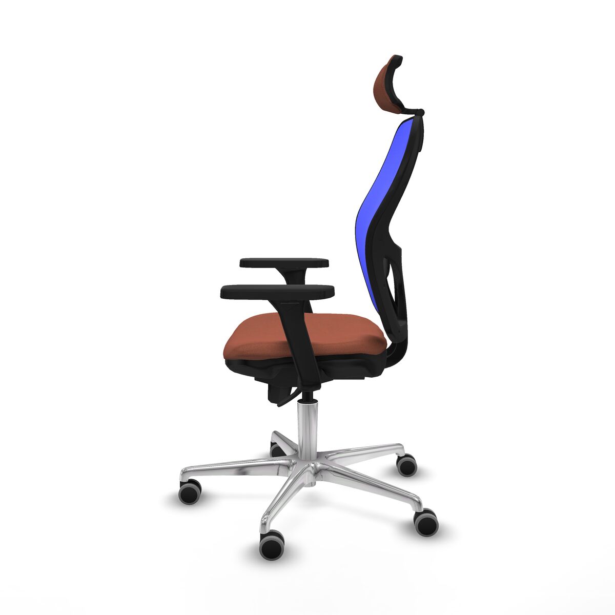 Kontorsstol Piqueras y Crespo 3D086G2 Blå Brun - 3