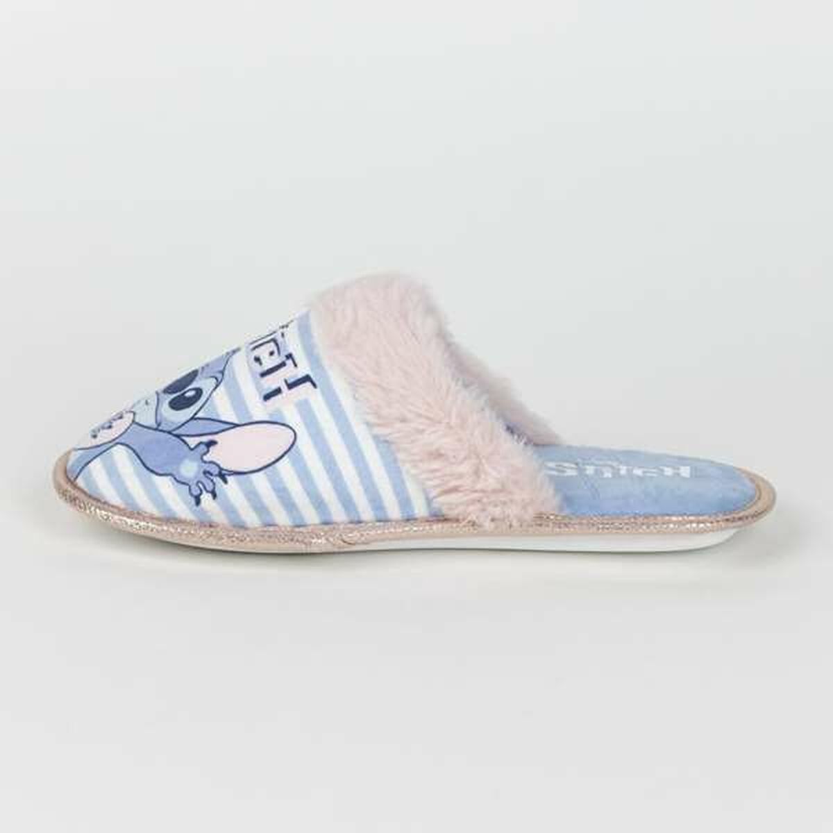 Hustofflor Stitch Blå - 3