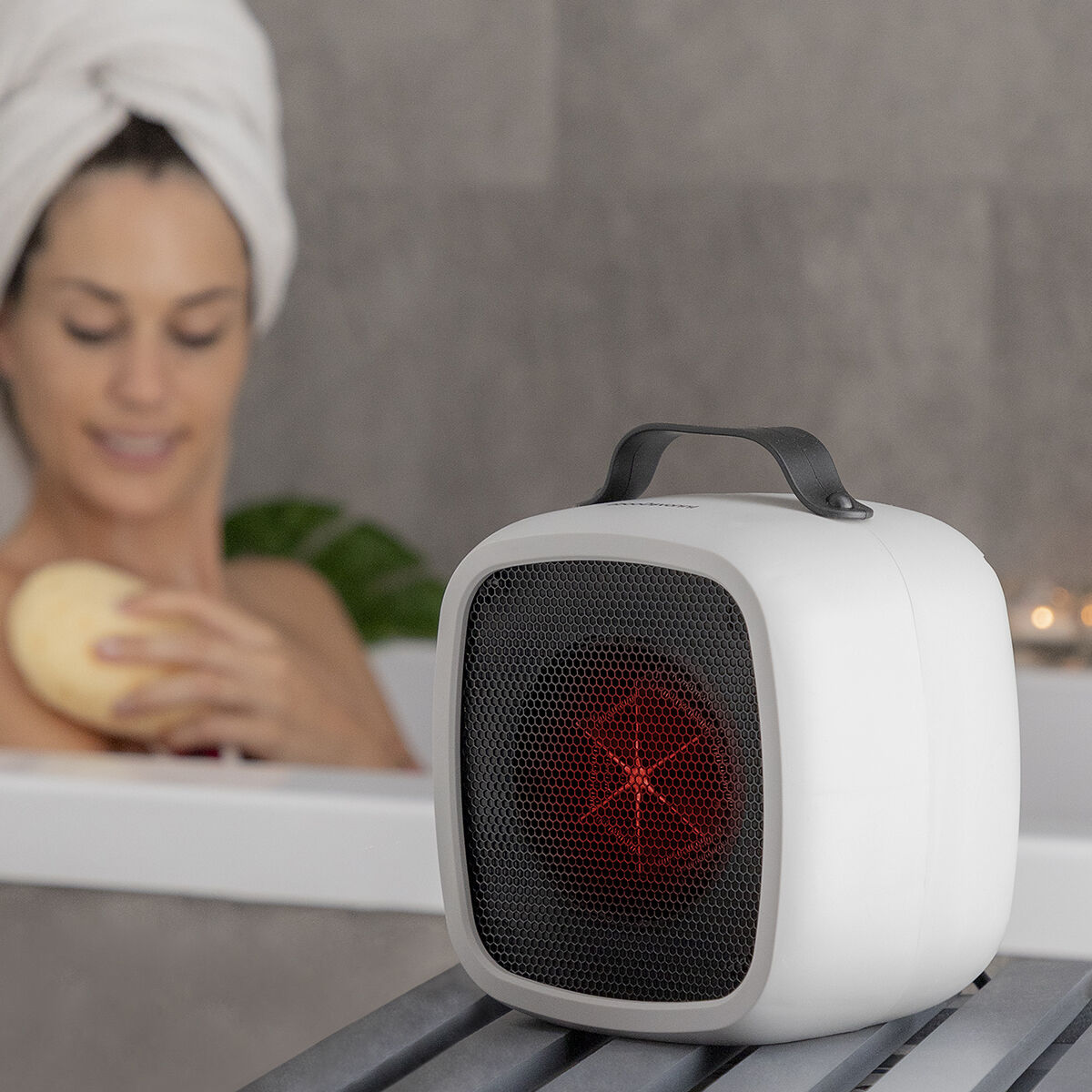 Bärbar elektrisk mini-värmare Bliwarm InnovaGoods - 19