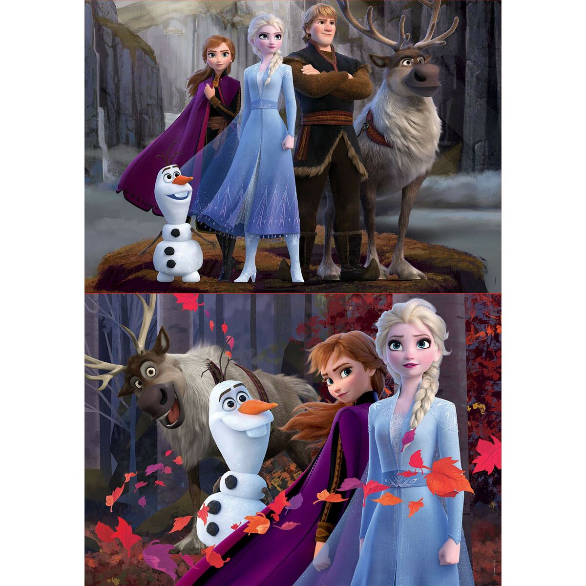 Set 2 pussel   Frozen Believe         40 x 28 cm 100 Delar - 2