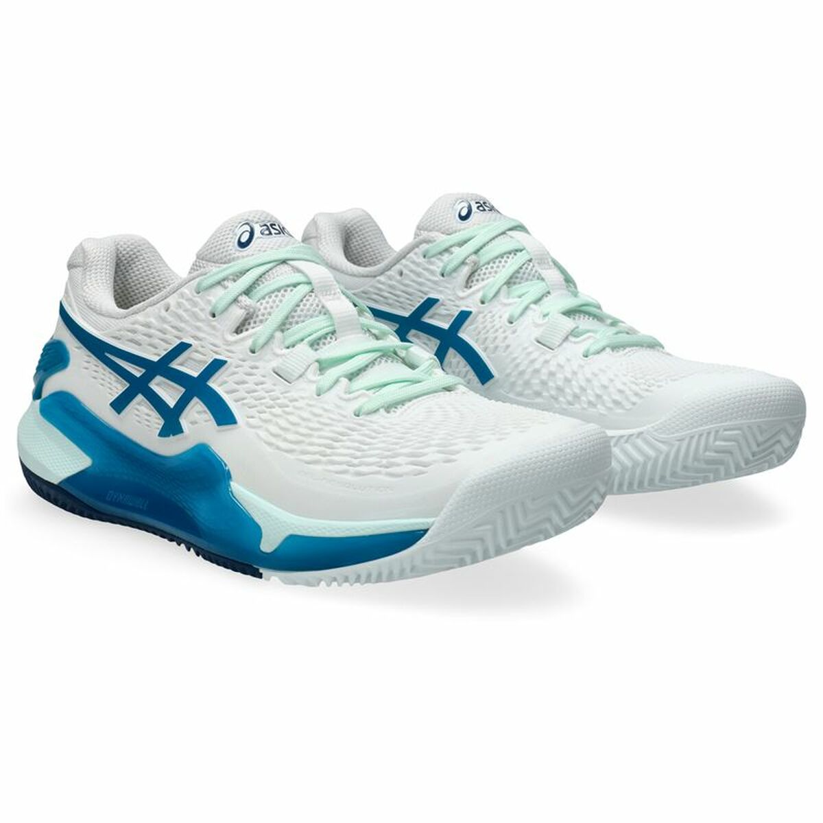 Tennisskor för damer Asics Gel-Resolution 9 Clay Mujer Vit - 5