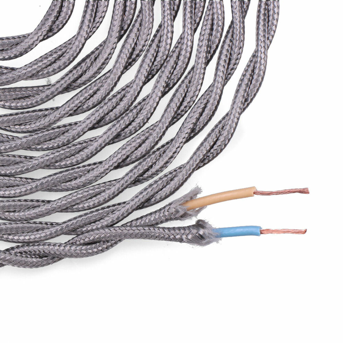 Kabel EDM 11872 C63 Mörkgrå 2 x 0,75 mm 5 m - 5