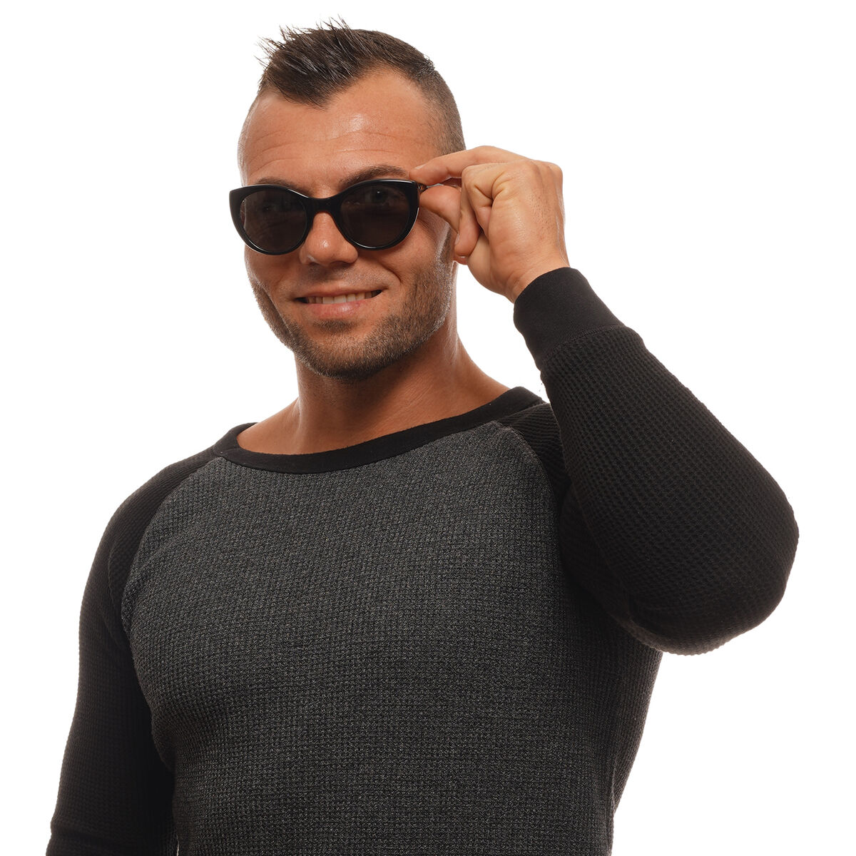 Unisexsolglasögon Ermenegildo Zegna ZC0009 01A50 - 2