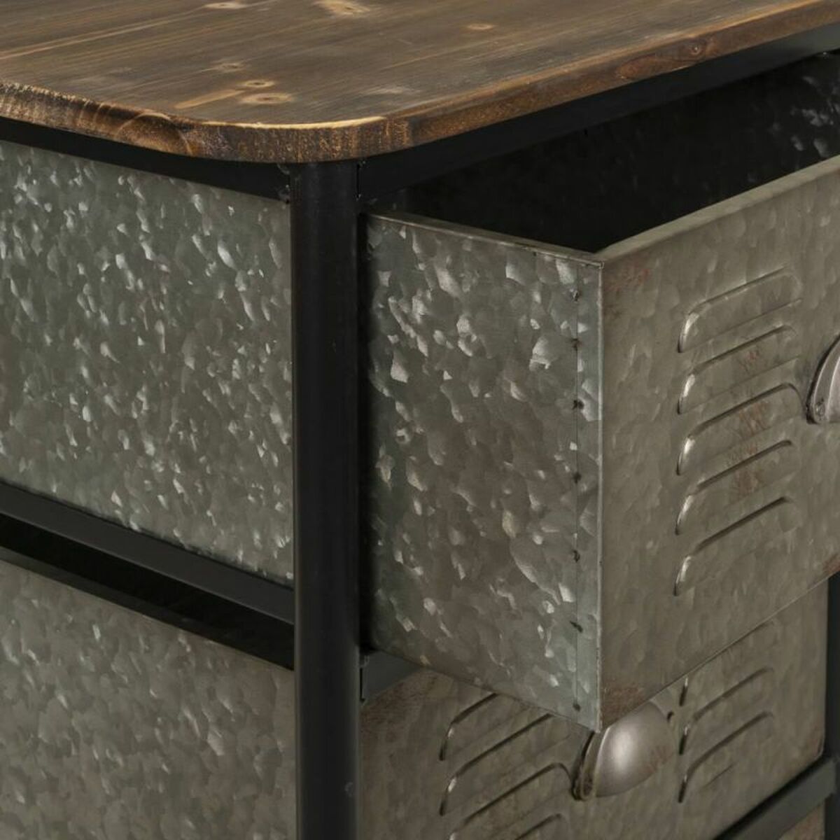 Skrivbord Alexandra House Living Brun Trä Metall 42 x 79 x 104 cm - 5