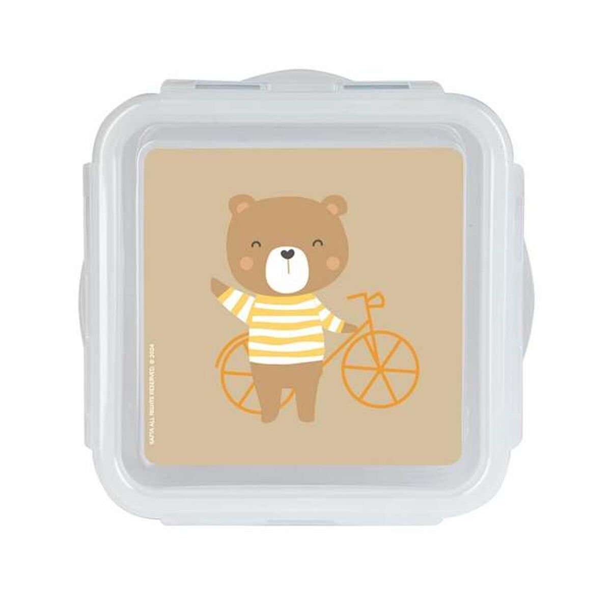 Lunchlåda Safta 13 x 7,5 x 13 cm Björn - 2