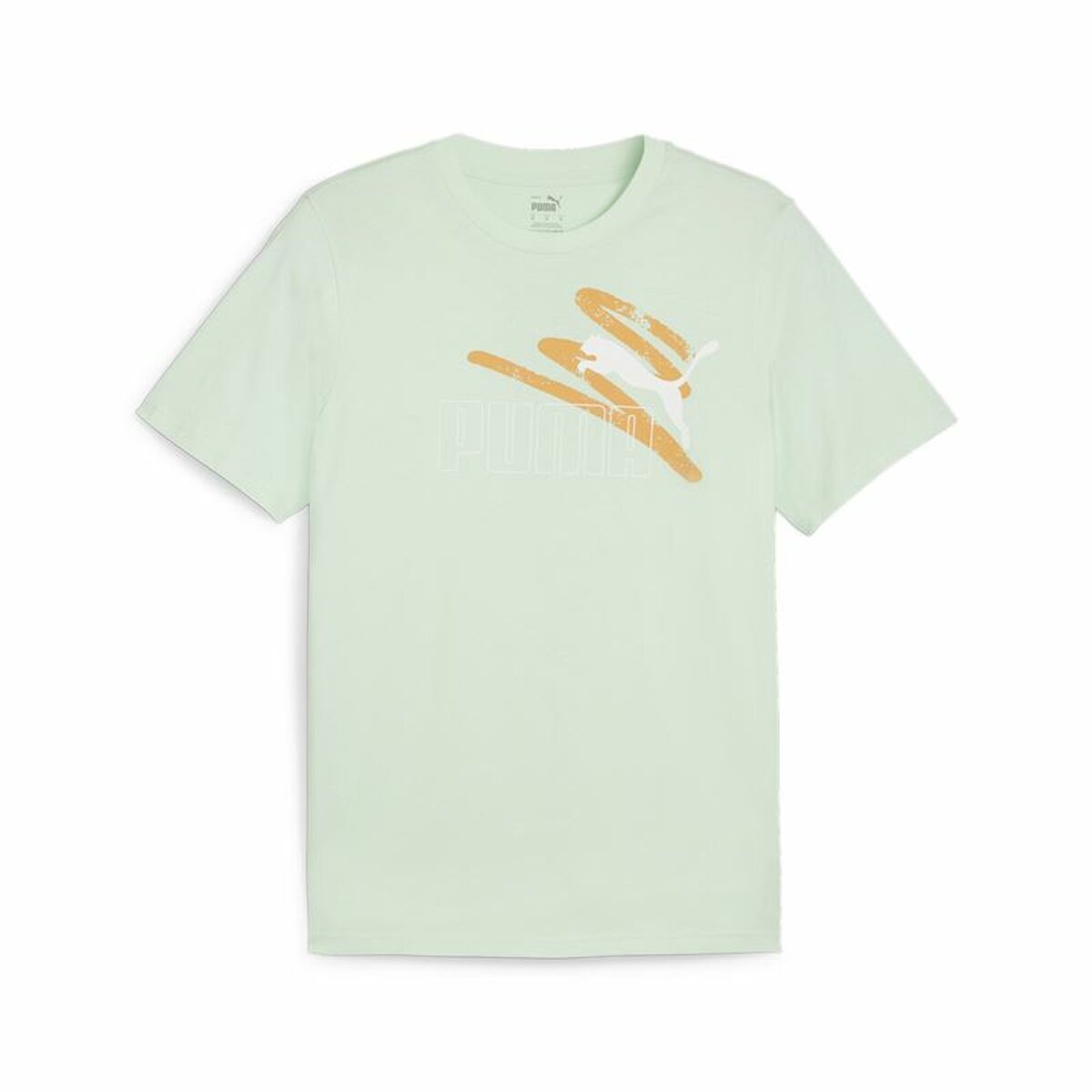 T-shirt med kortärm Herr Puma Essentials+ AB Summer Mörkgrön