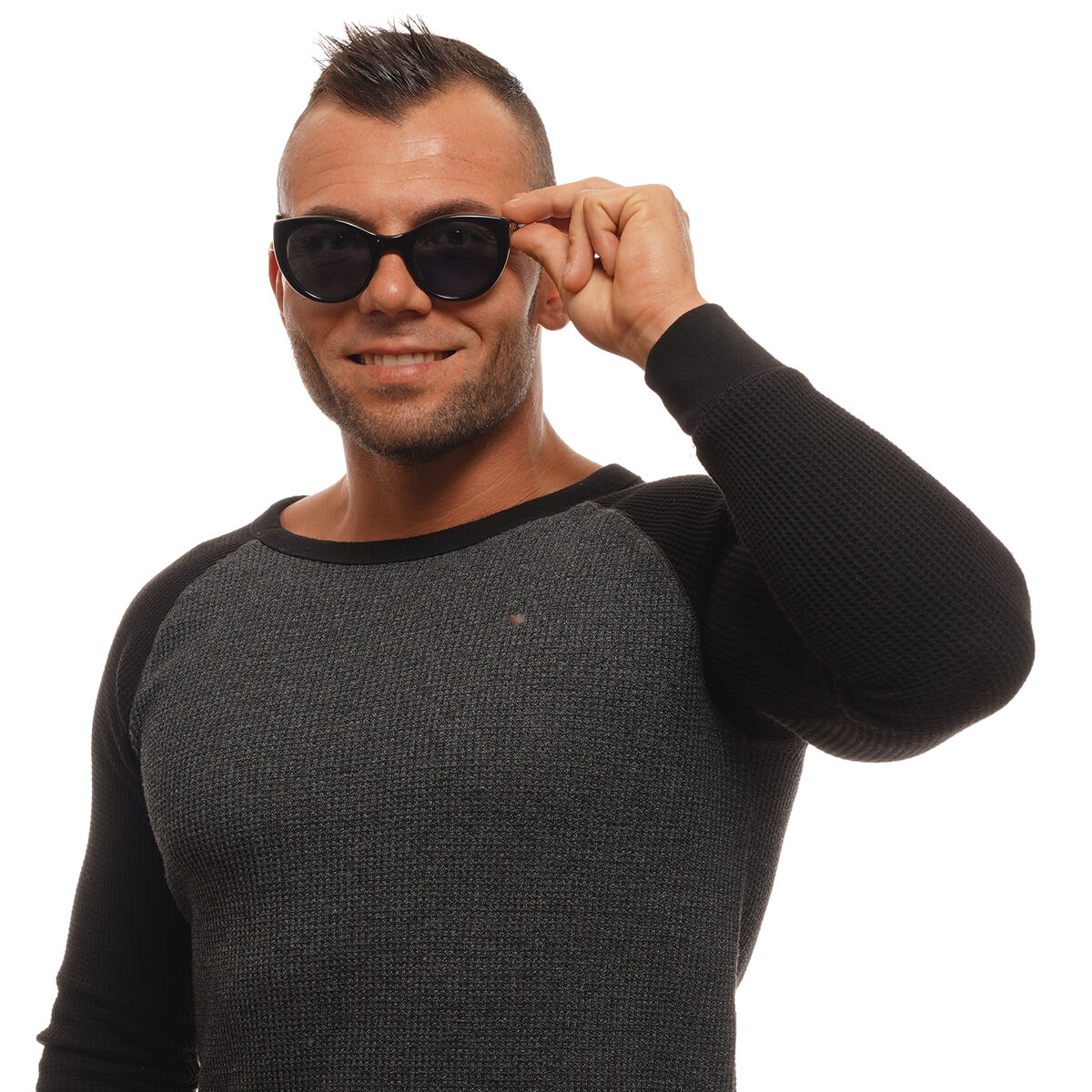 Unisexsolglasögon Ermenegildo Zegna ZC0009 01V50 - 2