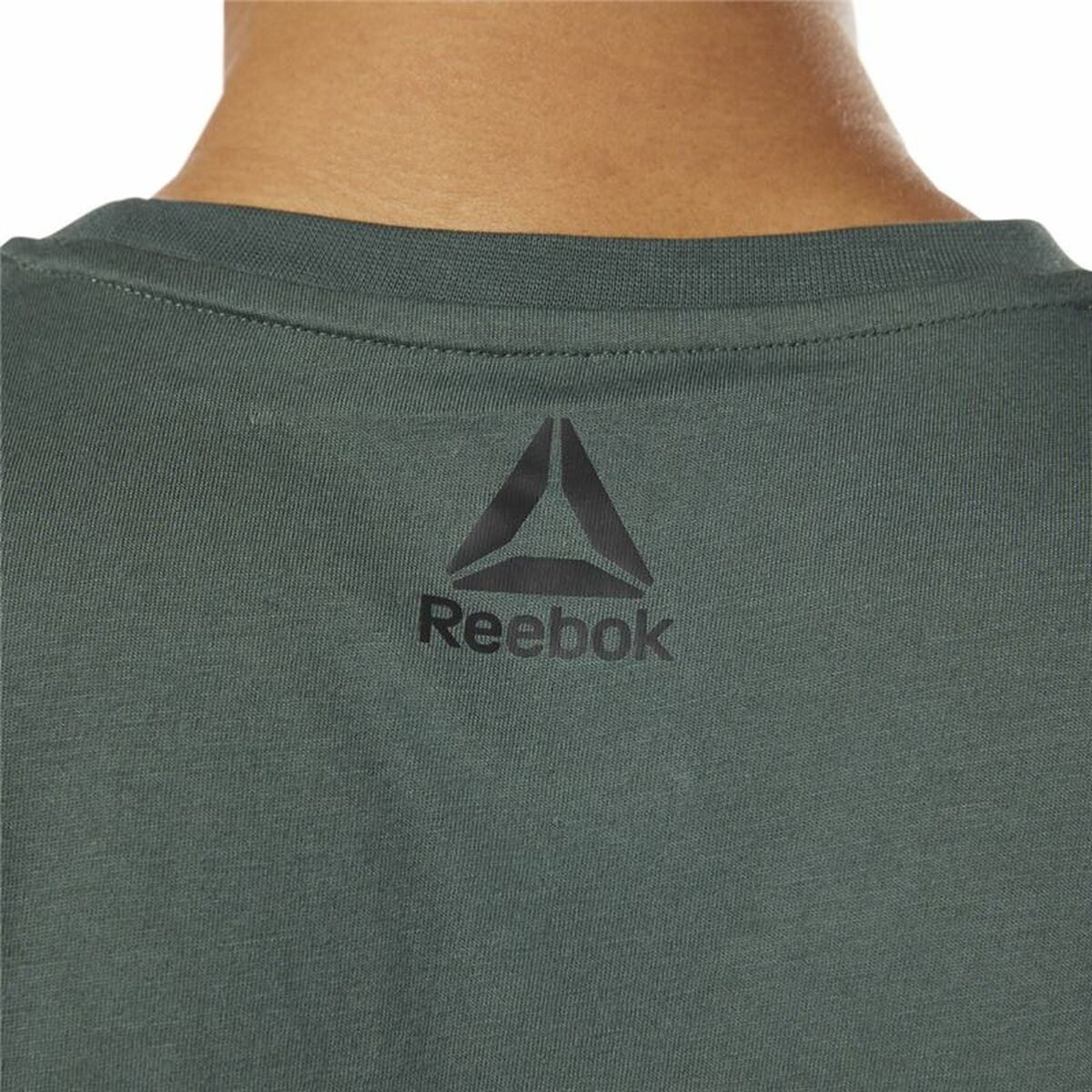 T-shirt med kortärm Herr Reebok Essentials  Grön - 4