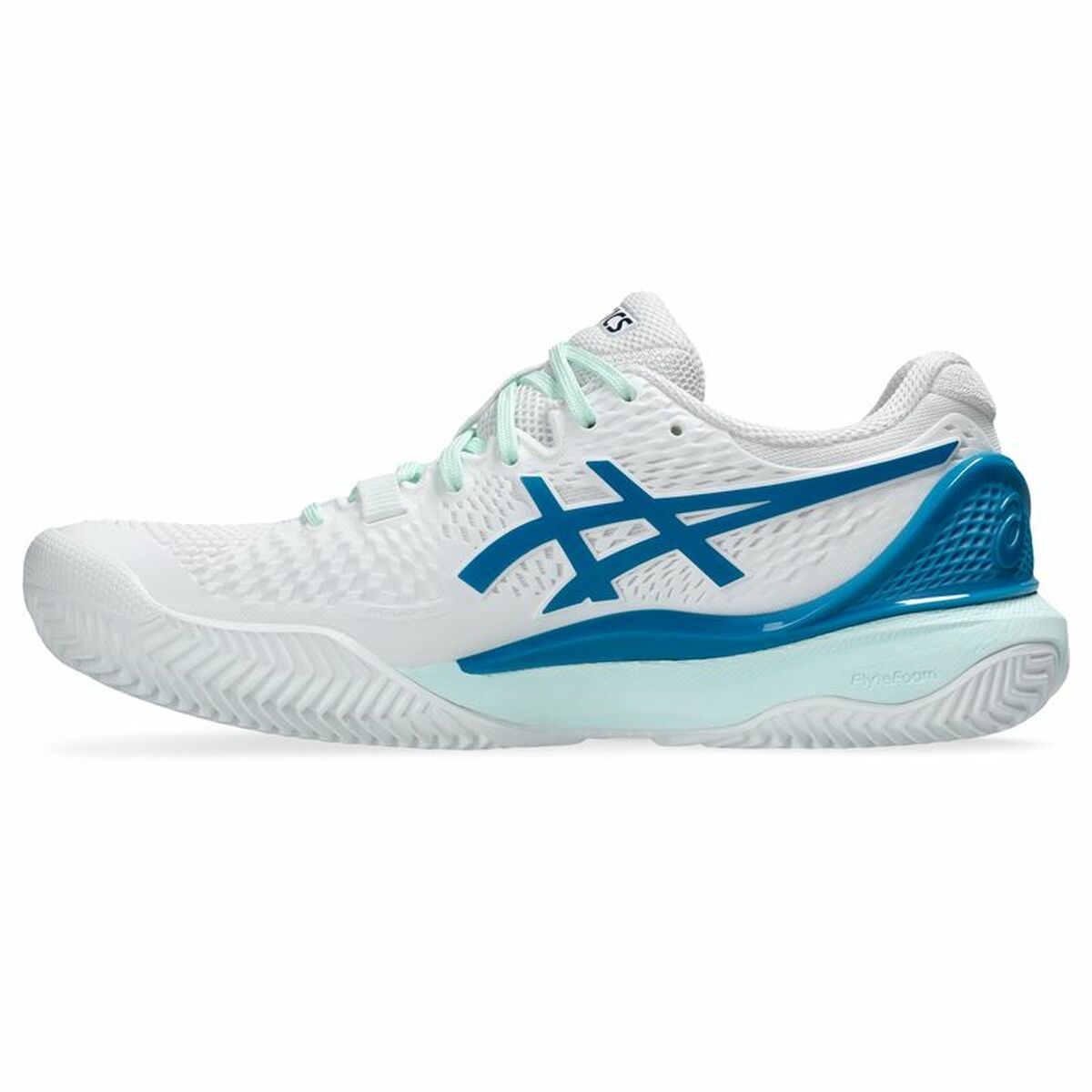 Tennisskor för damer Asics Gel-Resolution 9 Clay Mujer Vit - 2