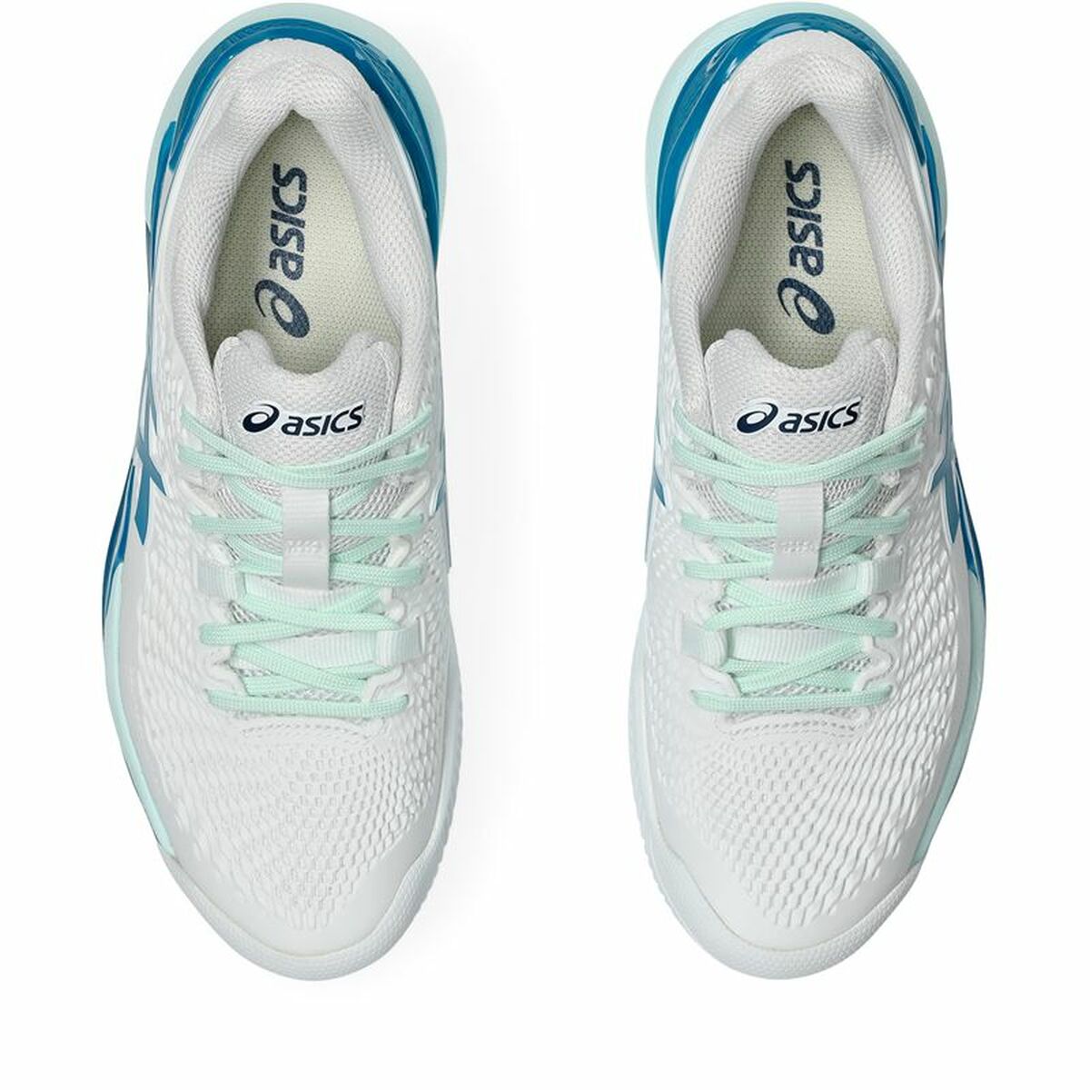 Tennisskor för damer Asics Gel-Resolution 9 Clay Mujer Vit - 4