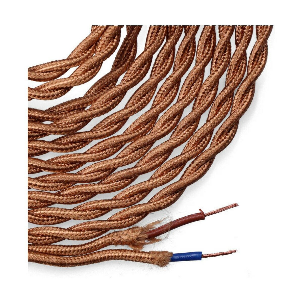 Kabel EDM 11873 C12 Gyllene 2 x 0,75 mm 5 m - 4