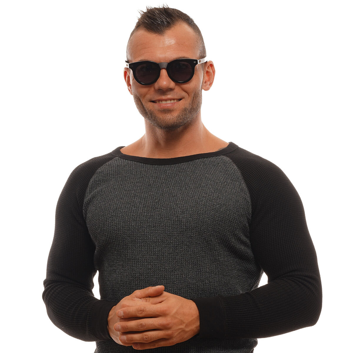 Herrsolglasögon Ermenegildo Zegna ZC0010 01A47 - 2