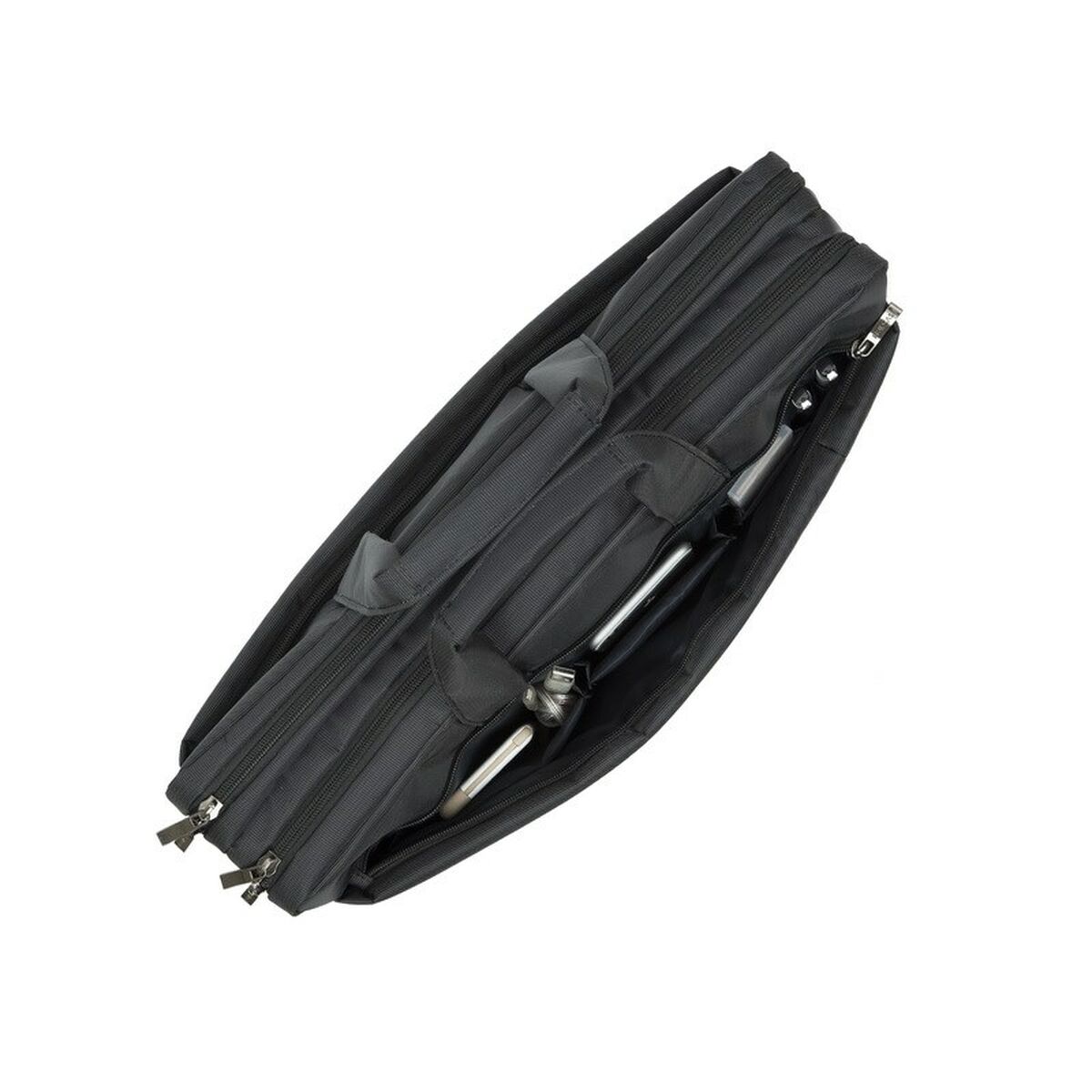 Laptopväska Rivacase 8257 Svart Svartvit - 4