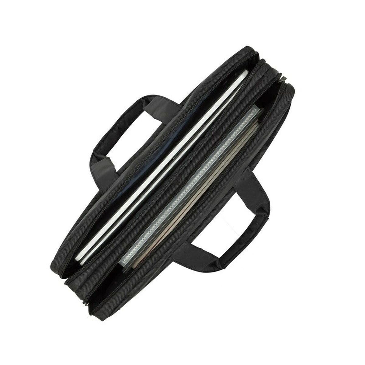 Laptopväska Rivacase 8257 Svart Svartvit - 5
