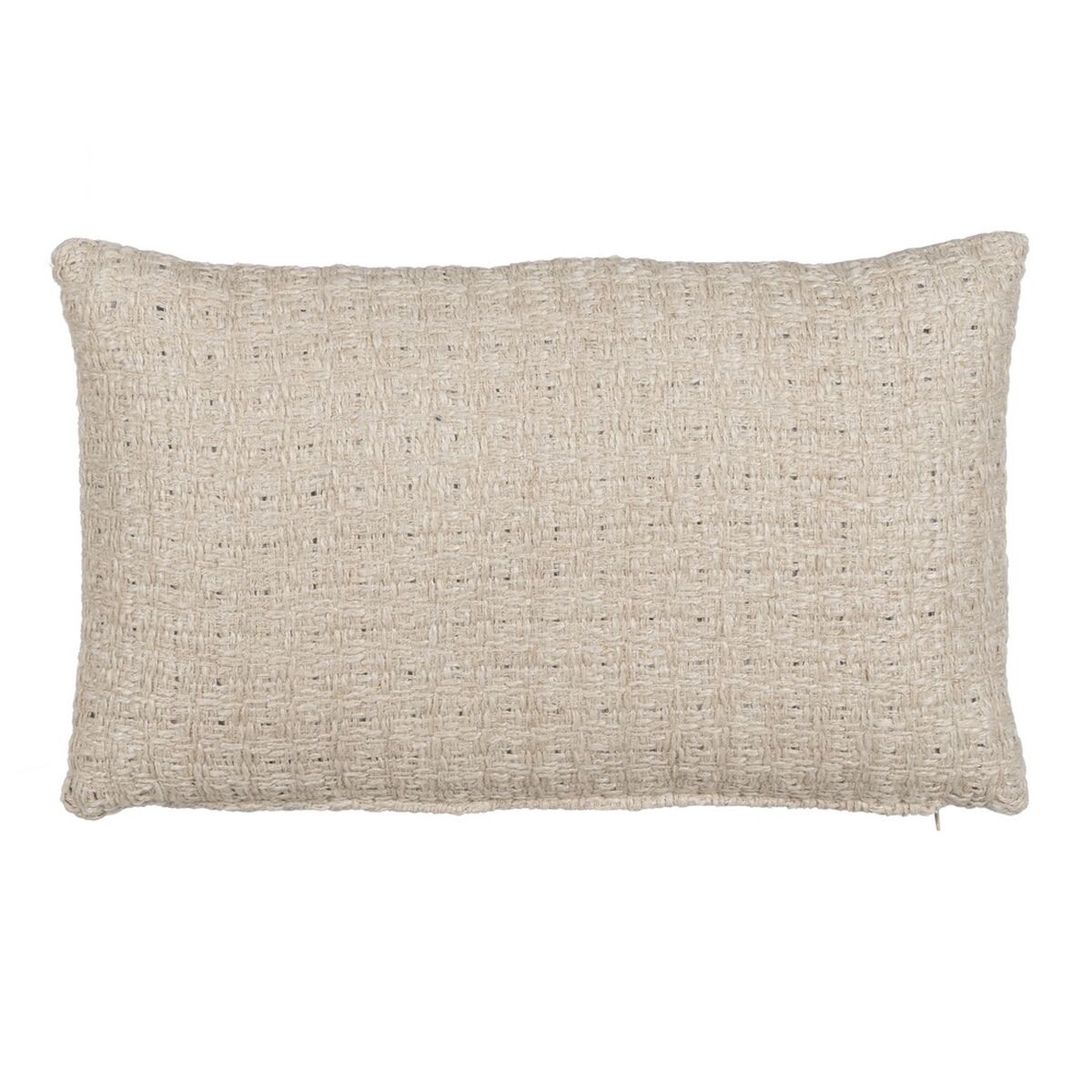 Kudde Bomull linne Grå 50 x 30 cm