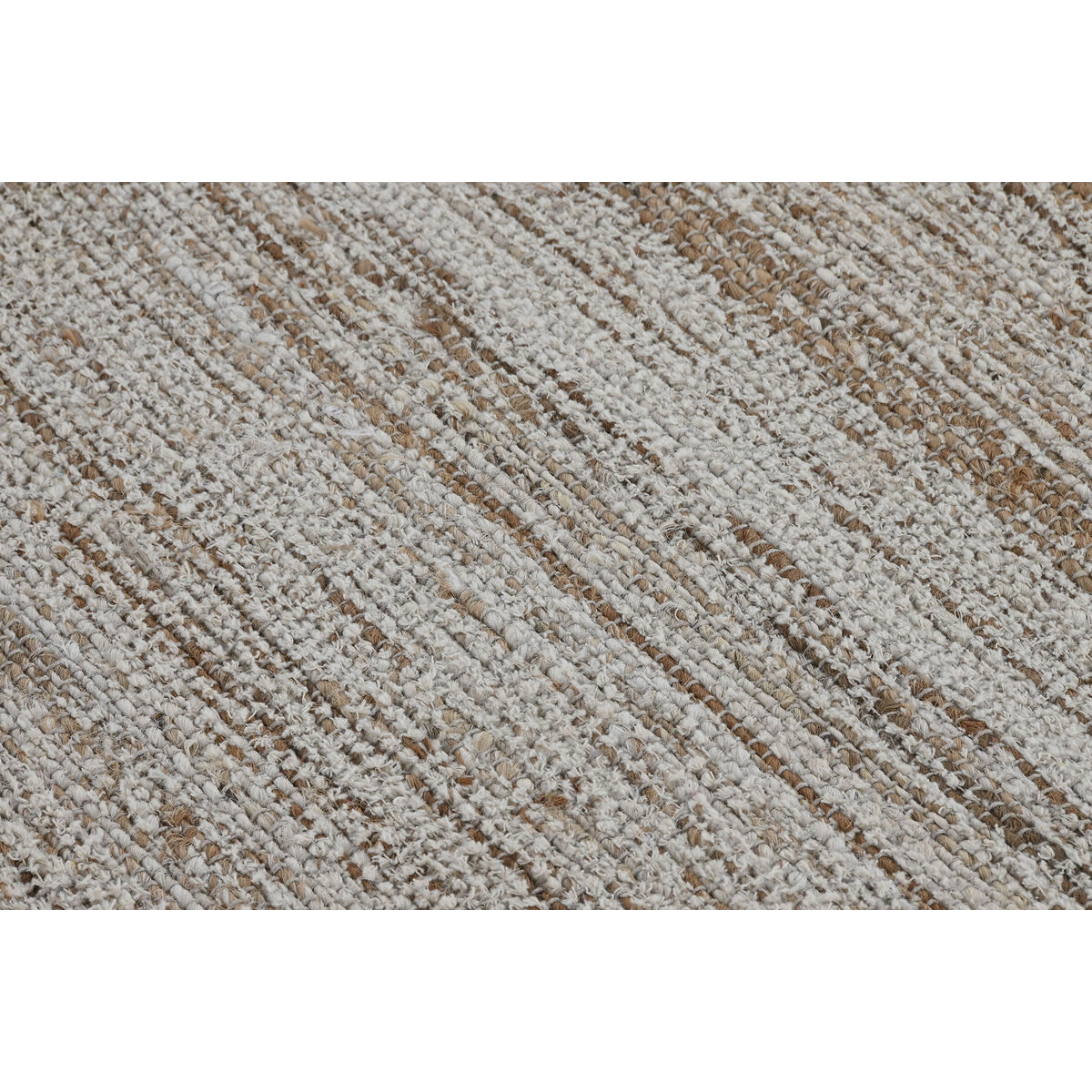 Matta Home ESPRIT Vit Brun Naturell Boho 160 x 230 x 1 cm - 4