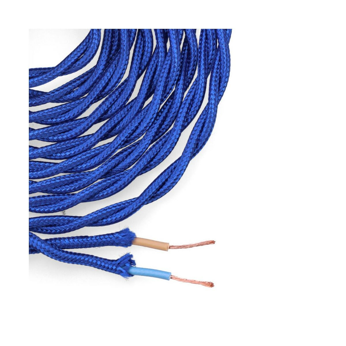 Kabel EDM 11874 C75 Blå 2 x 0,75 mm 5 m - 4