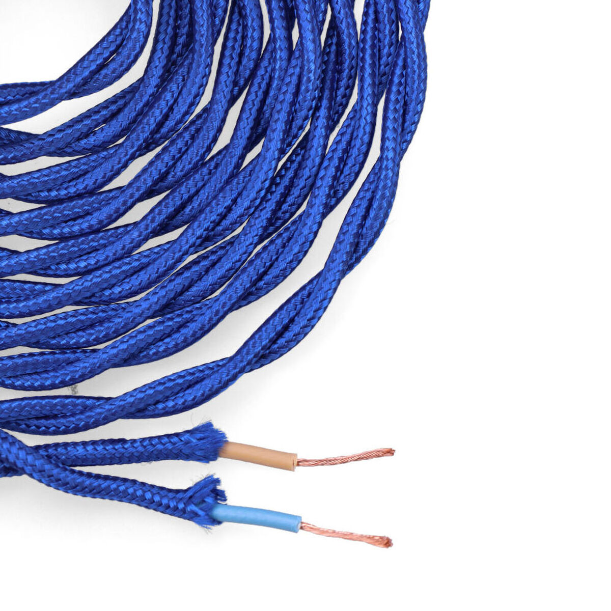 Kabel EDM 11874 C75 Blå 2 x 0,75 mm 5 m - 5