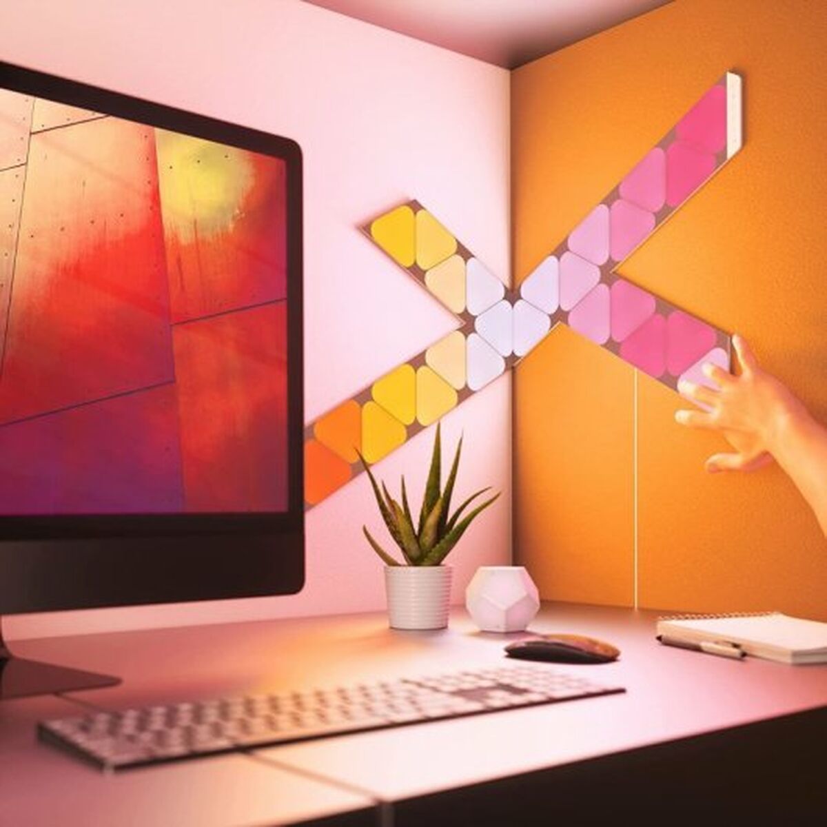 LED-panel Nanoleaf NL48-0002TW-9PK-EU Vit 6500 K - 2