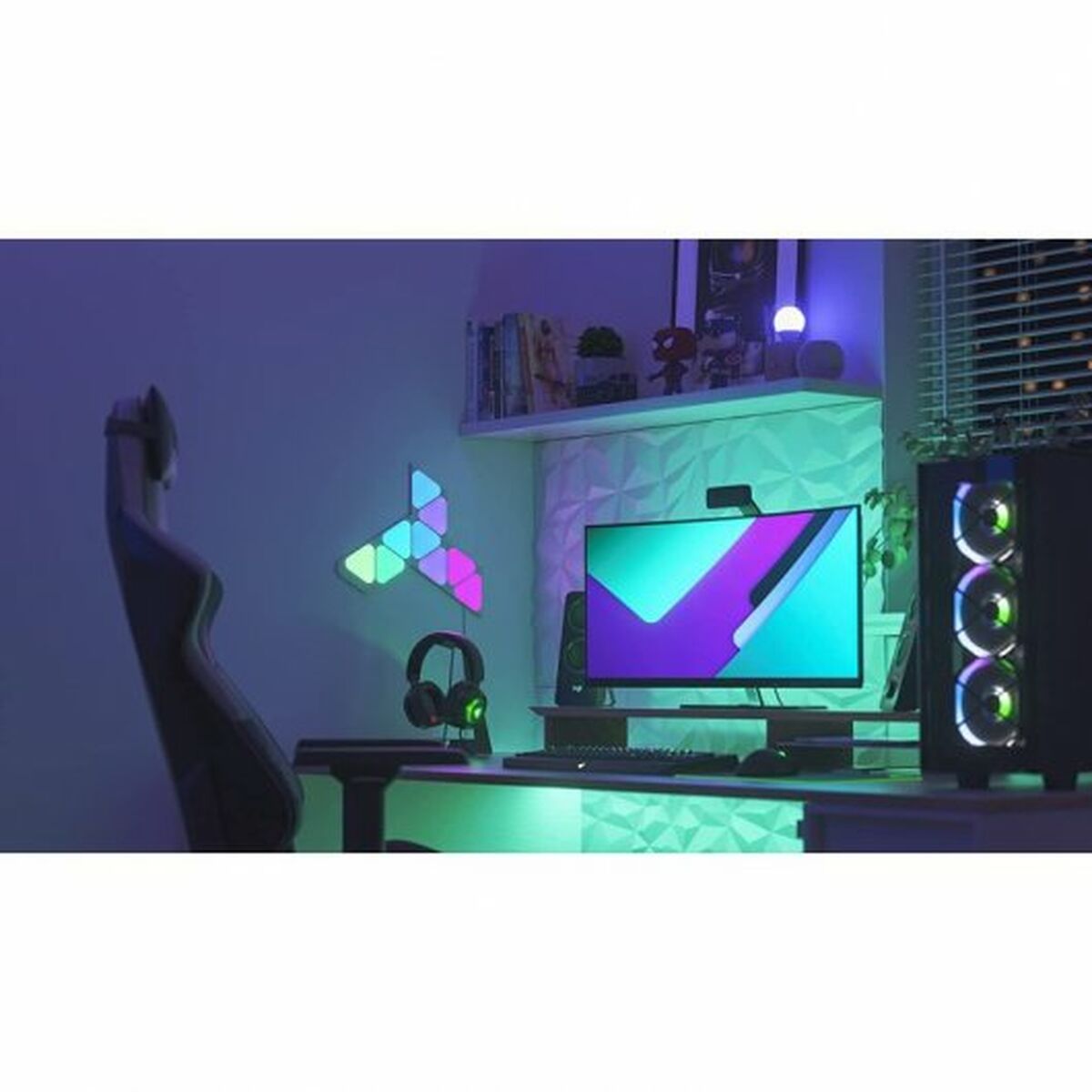 LED-panel Nanoleaf NL48-0002TW-9PK-EU Vit 6500 K - 4
