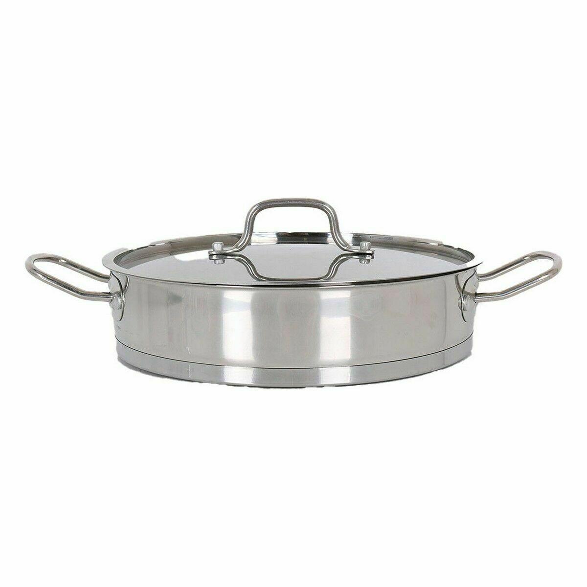 Kastrull med glaslock Quttin 6 L Ø 32,8 cm (2 antal) - 2