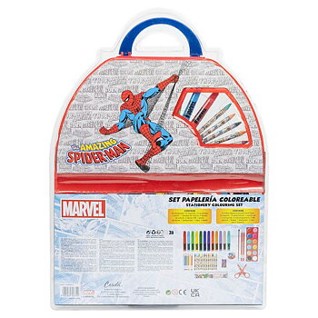 Brevpapper Set Marvel 50 Delar Röd