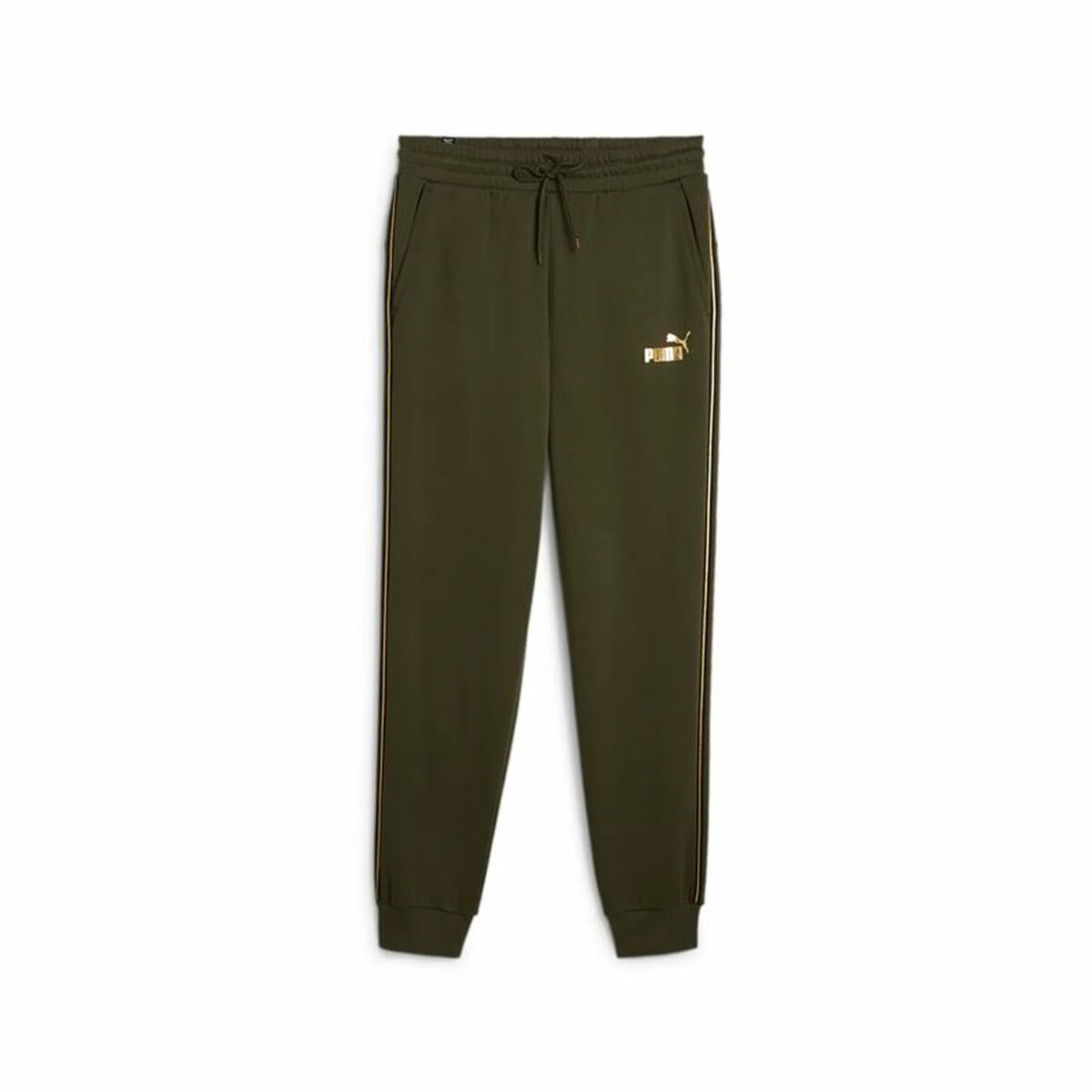 Långa träningsbyxor Puma Ess Tape Minimal Gold Män