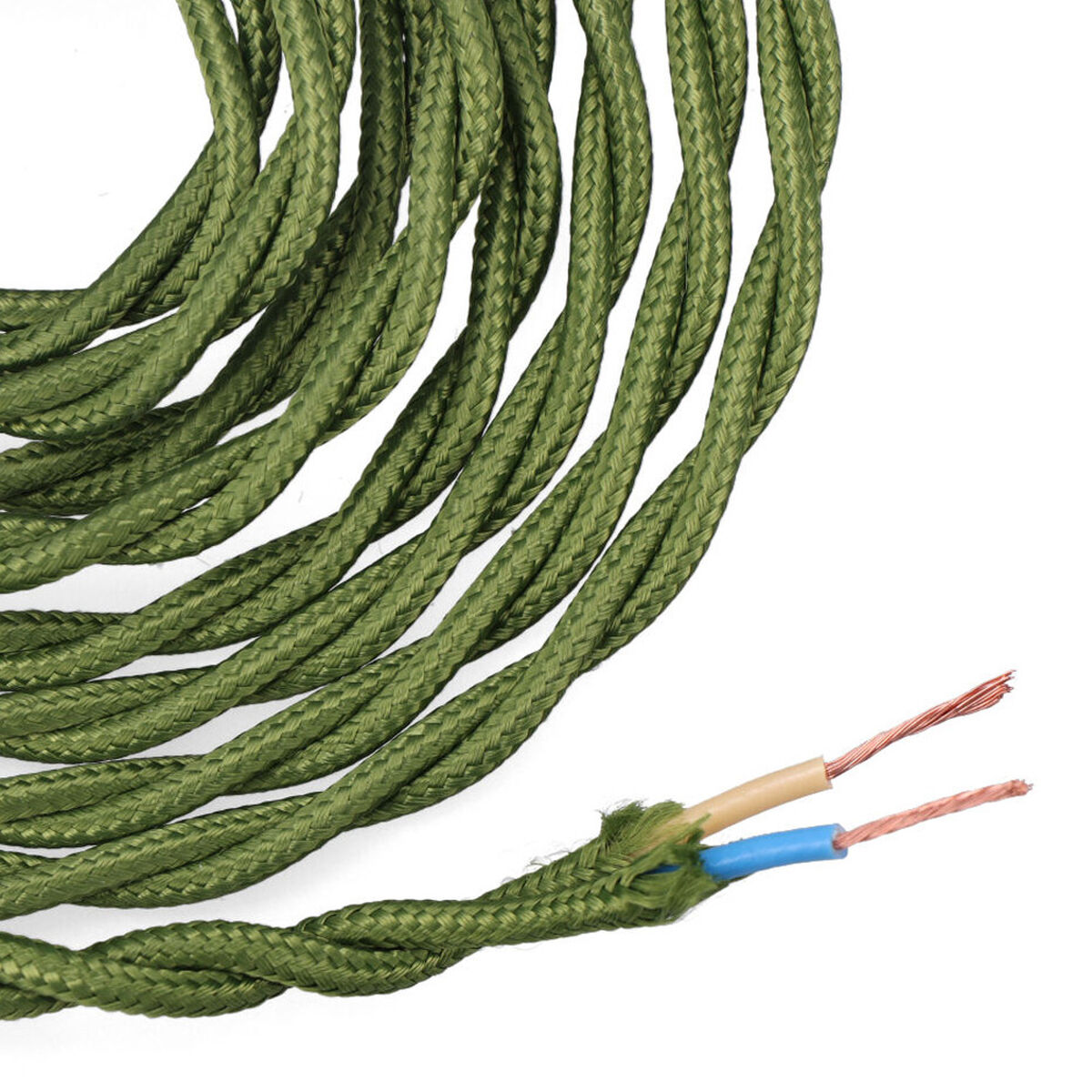 Kabel EDM 11875 C18 Grön 2 x 0,75 mm 5 m - 5