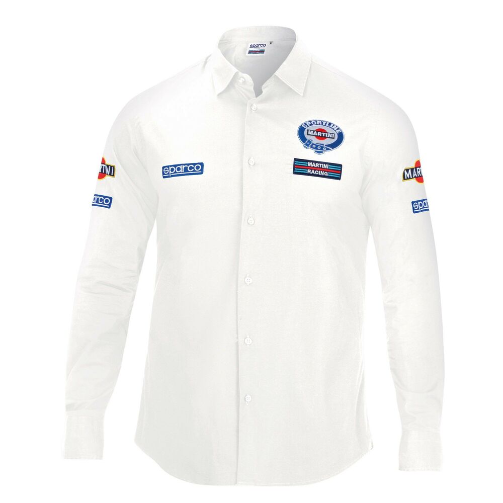 Skjorta Sparco S01277MRBI1S Vit S
