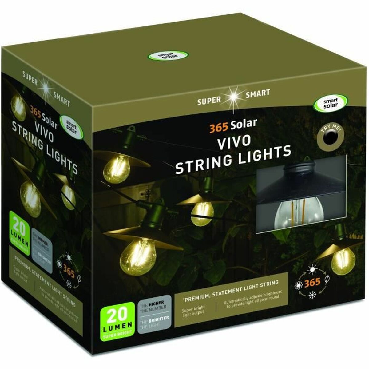 LED-krans Super Smart Vivo 365 Sol 20 Lm - 4
