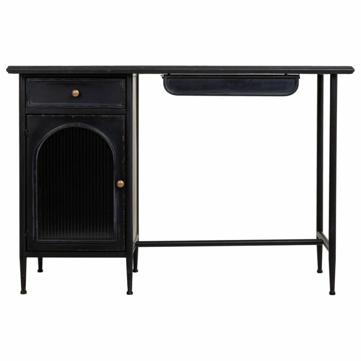 Skrivbord Alexandra House Living Svart 50 x 80 x 120 cm - 6