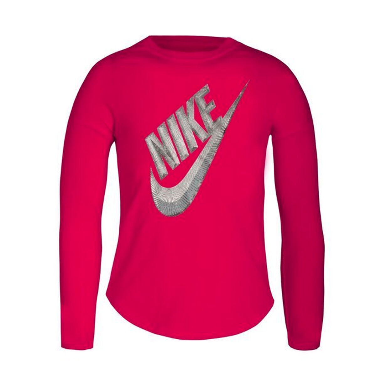 Långärmad t-shirt, Barn Nike C489S-A4Y Rosa - 9