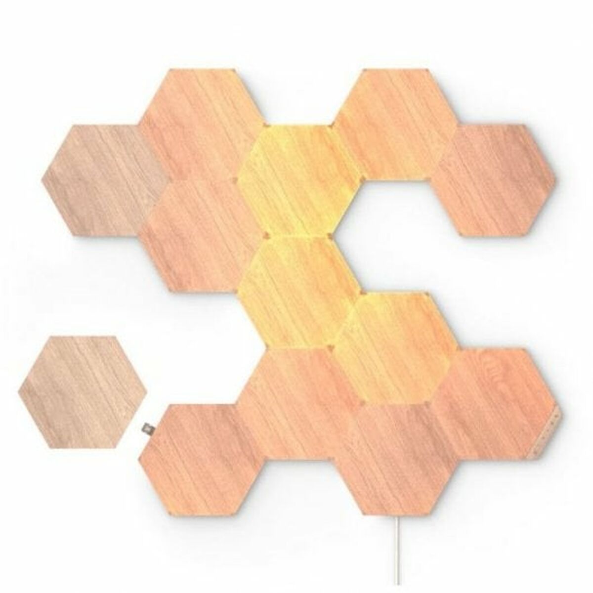 LED-panel Nanoleaf NL52-K-3002HB-13PK Vit Brun 4000 K