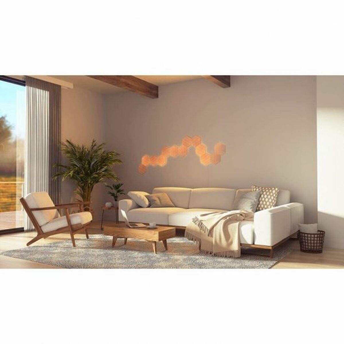 LED-panel Nanoleaf NL52-K-3002HB-13PK Vit Brun 4000 K - 2