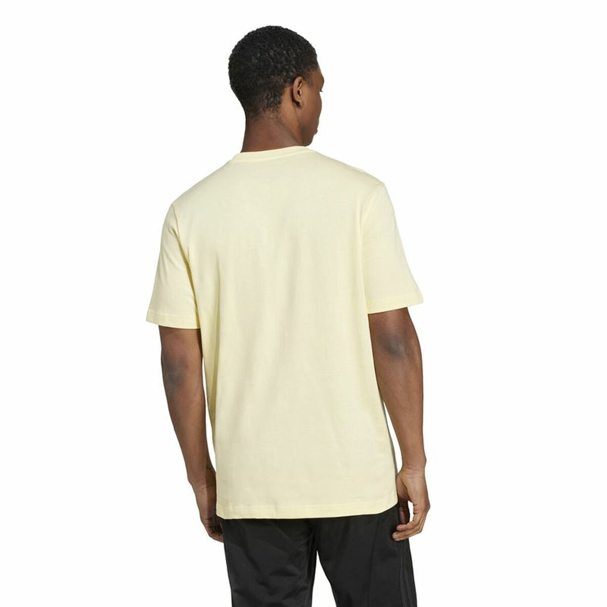 T-shirt med kortärm Herr Adidas Codes Bos Graphic Gul - 3