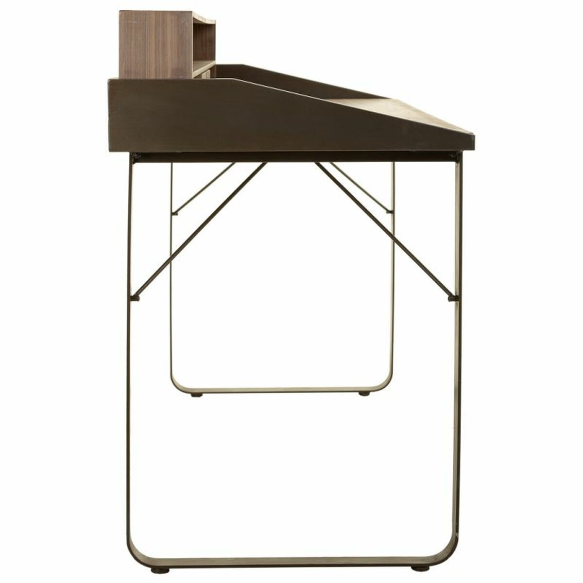 Skrivbord Alexandra House Living Brun Trä Järn Platta Granträ 60 x 95 x 130 cm - 5