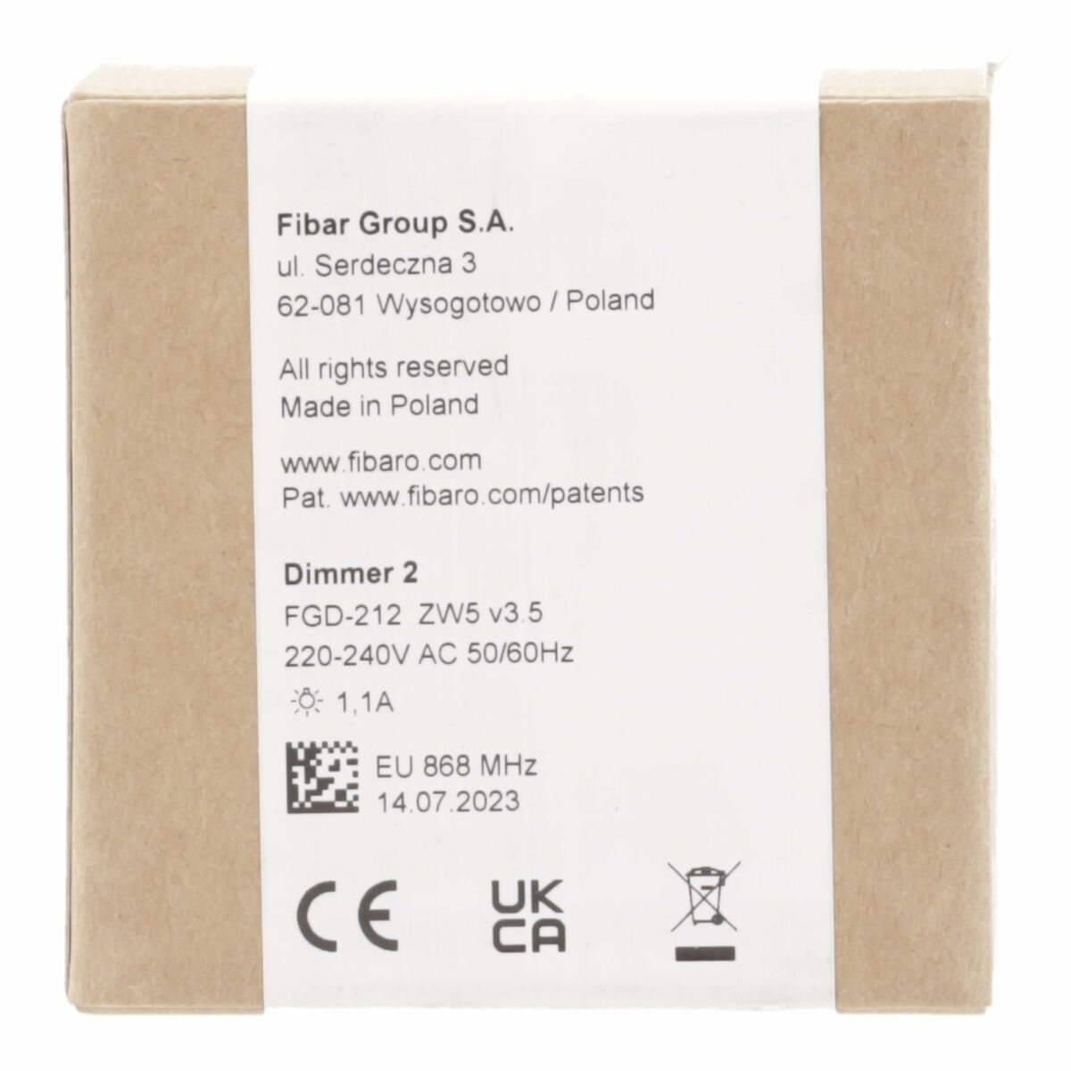 Relämodul Fibaro Dimmer 2 - 2