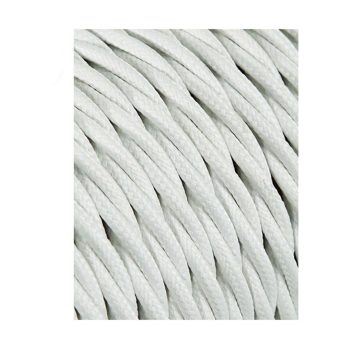Kabel EDM 11876 C01 2 x 0,75 mm 5 m Vit Aluminium - 6