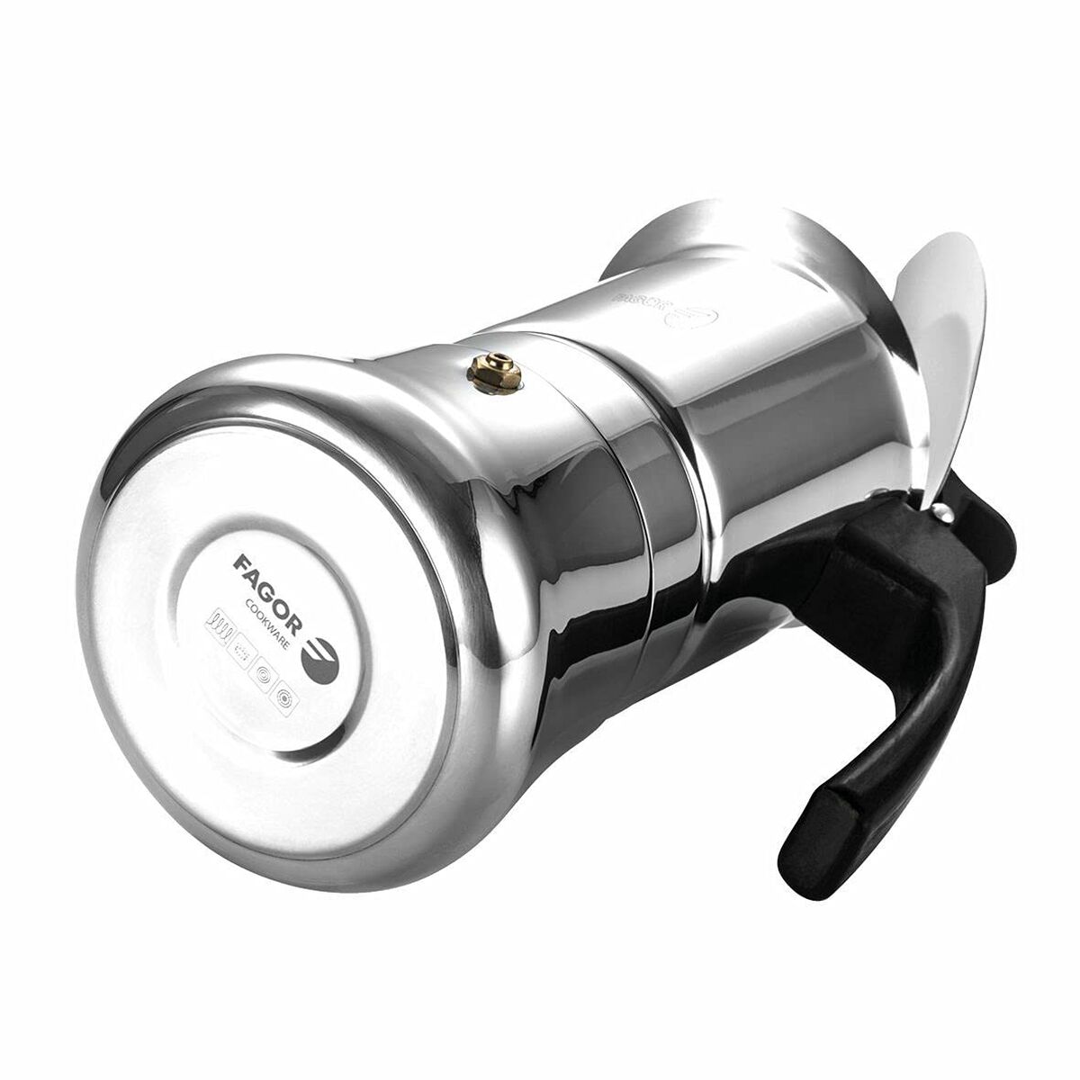 Italiensk Kaffepanna Fagor Etnica Rostfritt stål 18/10 4 Csészék - 2