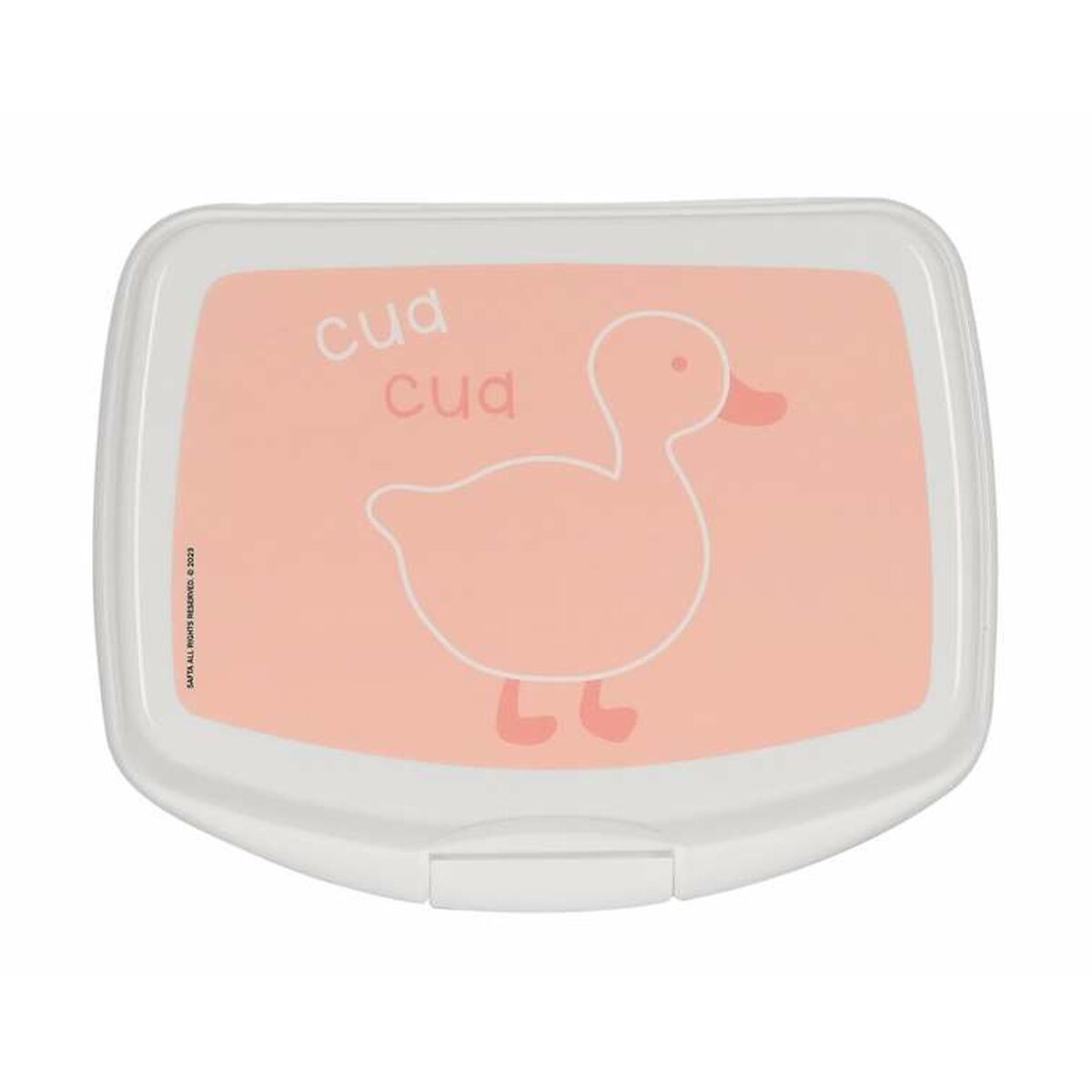 Smörgåslåda Safta Patito Rosa Polyuretan 17 x 6 x 14 cm - 2