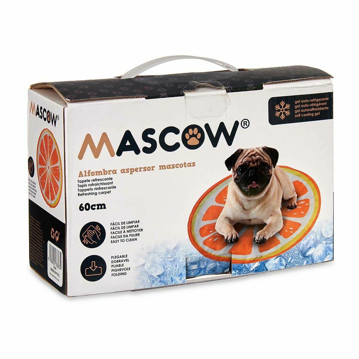 Kylmatta för husdjur Mascow TOY88521 Orange (Renoverade A) - 2