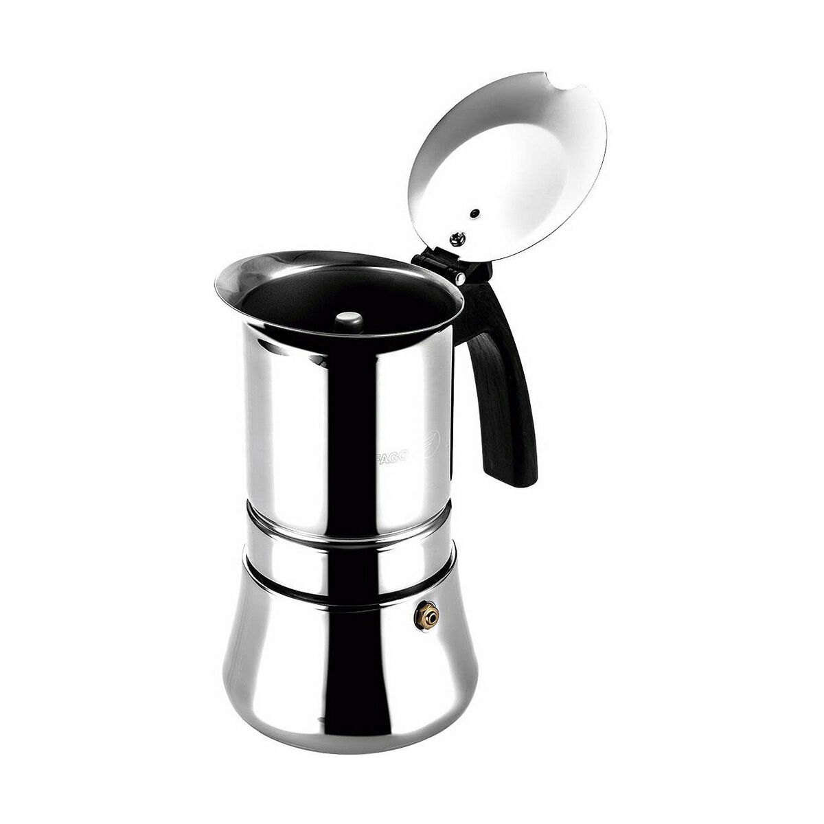 Italiensk Kaffepanna Fagor Etnica Rostfritt stål 18/10 6 Koppar - 11