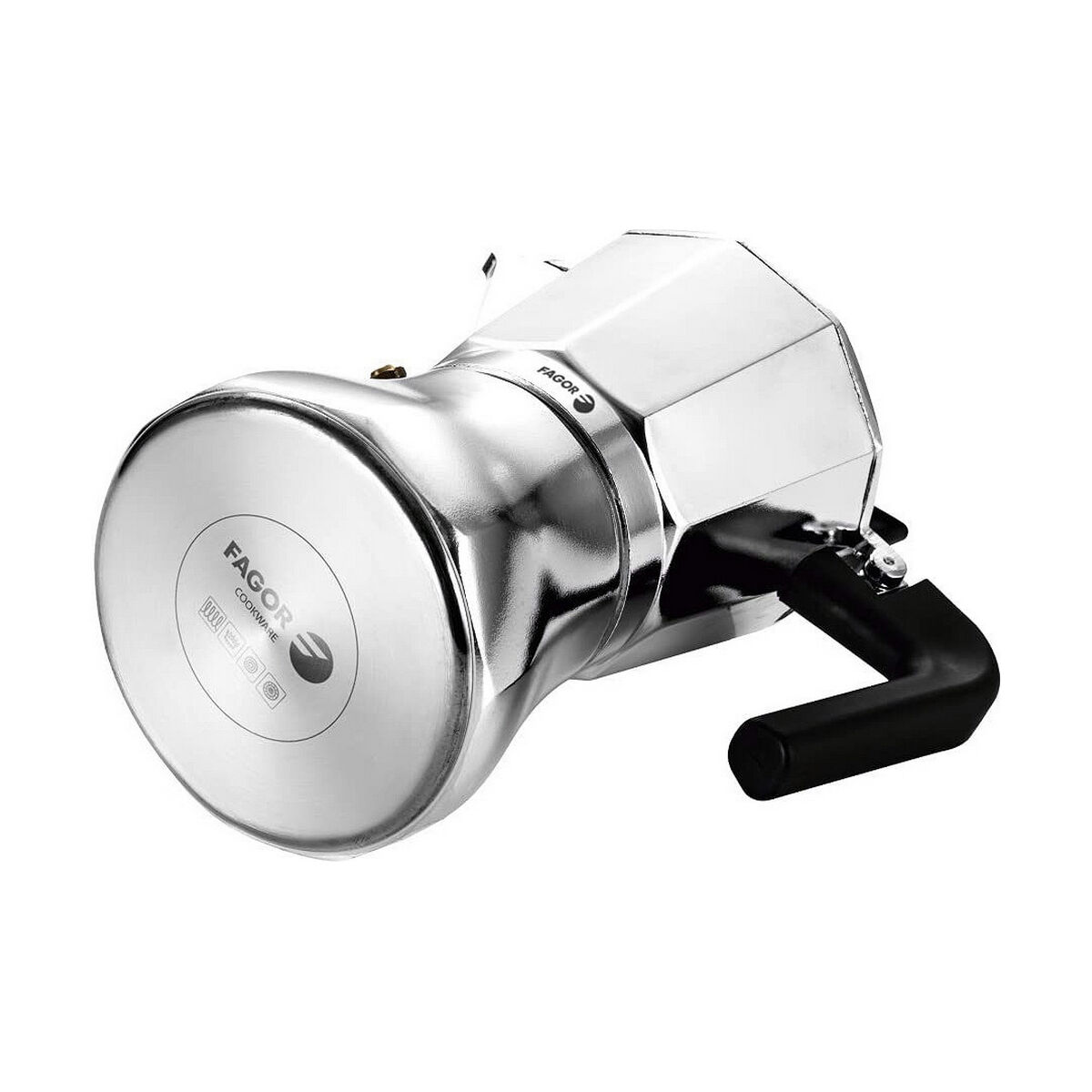 Italiensk Kaffepanna Fagor Cupy Aluminium 6 Koppar - 2