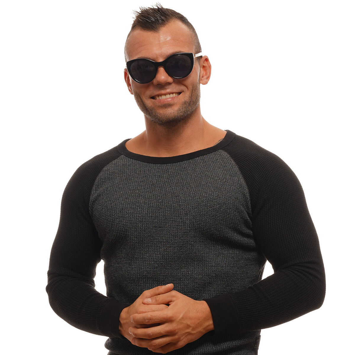 Unisexsolglasögon Ermenegildo Zegna ZC0009-F 01V53 - 2
